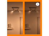 WIZ Ampoule LED intelligente Spot GU10 50W Lumière blanche et colorée (929003772322)