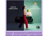 WIZ Ampoule LED intelligente Spot GU10 50W Lumière blanche et colorée (929003772322)
