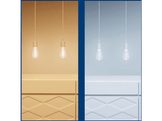 WIZ Ampoule LED intelligente Wi-Fi Filament Edison E27 40W Lumière blanche et colorée (929003267301)