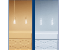 Charger l&#39;image dans la galerie, WIZ Ampoule LED intelligente Wi-Fi Filament Edison E27 40W Lumière blanche et colorée (929003267301)
