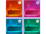WIZ Ampoule LED intelligente Wi-Fi Filament Edison E27 40W Lumière blanche et colorée (929003267301)