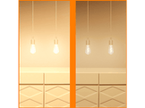 WIZ Ampoule LED intelligente Wi-Fi Filament Edison E27 40W Lumière blanche et colorée (929003267301)