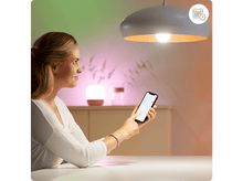 Charger l&#39;image dans la galerie, WIZ  Ampoule Smart E27 6.7 W - 2 pièces + WIZmote (55015500) Ampoule LED connectée Blanc chaud à blanc froid
