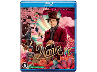 Couverture Blu-ray du film Wonka avec Timothée Chalamet.