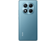 Charger l&#39;image dans la galerie, Dos de téléphone bleu avec quatre caméras et le logo Redmi.
