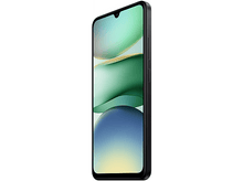 Charger l&#39;image dans la galerie, Téléphone noir avec écran coloré. L&#39;écran affiche des formes abstraites. Le téléphone est de profil.
