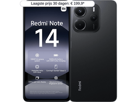 XIAOMI Redmi Note 14 - 4G - 128GB - Midnight Black + Redmi Buds 6 Lite Black