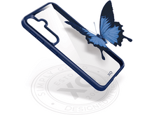 Charger l&#39;image dans la galerie, XQISIT Cover Borboleta Galaxy A15 4G Bleu (600639)
