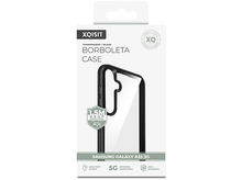 Charger l&#39;image dans la galerie, XQISIT Cover Borboleta Galaxy A35 Noir (600643) Coque smartphone voor Samsung A35 Noir
