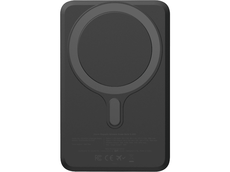 XTORM Powerbank Fuel Magsafe PowerPack 5000mAh Noir (278156)