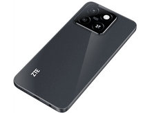 Charger l&#39;image dans la galerie, Un téléphone ZTE gris foncé sur une surface blanche, pris en biais.
