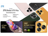 ZTE Blade V70 Vita 4GB RAM 256GB ROM - Stone Grey