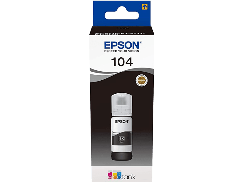 EPSON 104 EcoTank Noir (C13T00P140)