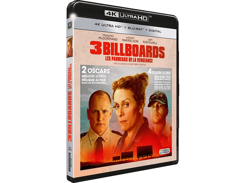 3 Billboards: Les Panneaux De La Vengeance - 4K Blu-ray