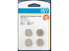 Charger l&#39;image dans la galerie, ISY 4 piles CR2032 Lithium (IBA-2032-1)
