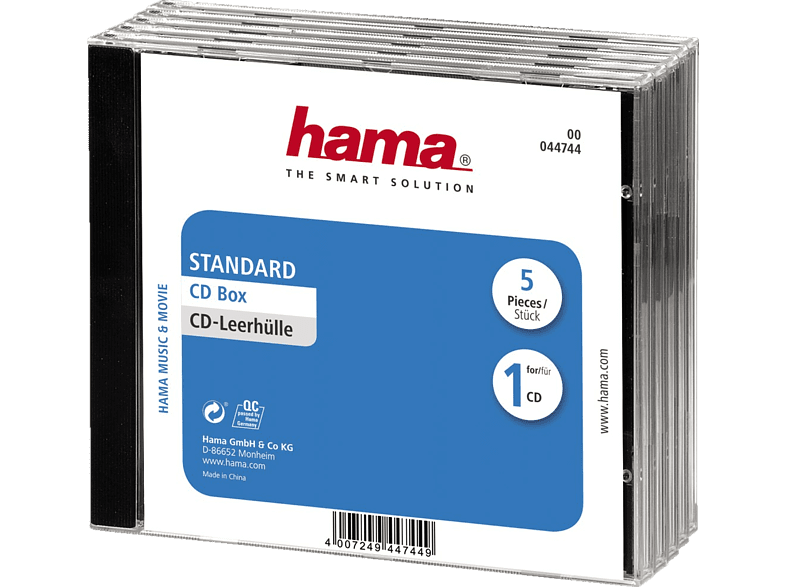 HAMA 49415 Boîtier pour 4 CD – MediaMarkt Luxembourg