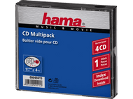 HAMA 49415 Boîtier pour 4 CD