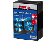 HAMA Boîtier pour 4 DVD - 5 pièces (51186)