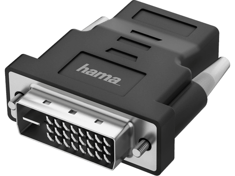 HAMA Adaptateur DVI - HDMI Ultra HD Noir (200338)