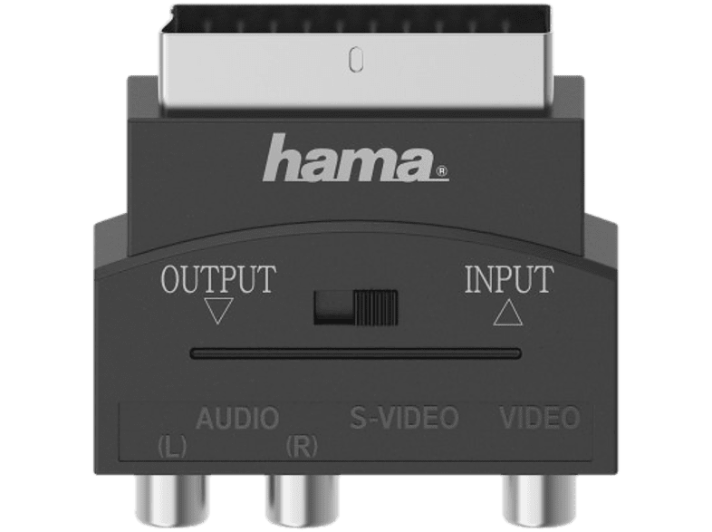 HAMA Adaptateur in-out Scart - S-VHS (205268)