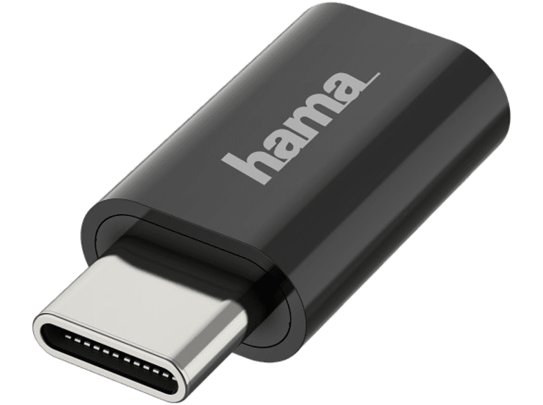 HAMA Adaptateur USB-C - microUSB 2.0 OTG (200310)