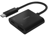 BELKIN Adaptateur USB-C vers HDMI 4K + Power (USB-C) 60W Noir (AVC002BTBK)