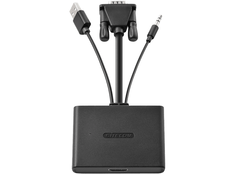 SITECOM Adaptateur VGA - Audio - HDMI (CN-352)