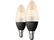 PHILIPS HUE Ampoule Smart White Blanc chaud E14 4.5 W - 2 pièces (30221100)