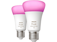 PHILIPS HUE Ampoule Smart White and Color E27 9 W - 2 pièces (55009400)