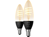 PHILIPS HUE Ampoule LED Smart Filament Candle E14 4.6 W - 2 pièces (41186900)