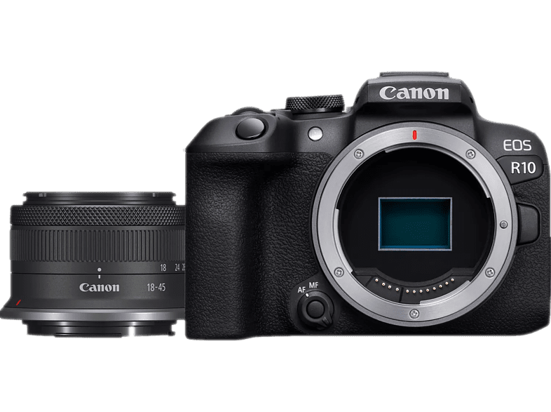 CANON Appareil photo hybride EOS R10 + RF-S 18-45 mm (5331C010AA)
