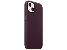 Charger l&#39;image dans la galerie, APPLE Cover Leather with Magsafe iPhone 13 Dark Cherry (

