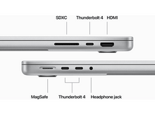 Charger l&#39;image dans la galerie, APPLE MacBook Pro 14&quot; M3 Pro 1 TB Silver 2023 QWERTZU (MRX73SM/A)
