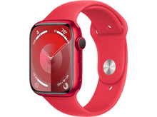 Charger l&#39;image dans la galerie, APPLE Watch Series 9 GPS 45mm Boîtier aluminium (PRODUCT)RED, Bracelet Sport (PRODUCT)RED - M/L (MRXK3QF/A)
