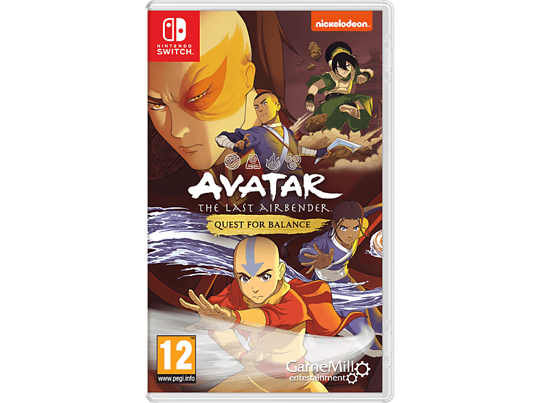 Avatar The Last Airbender: Quest For Balance FR/NL Switch