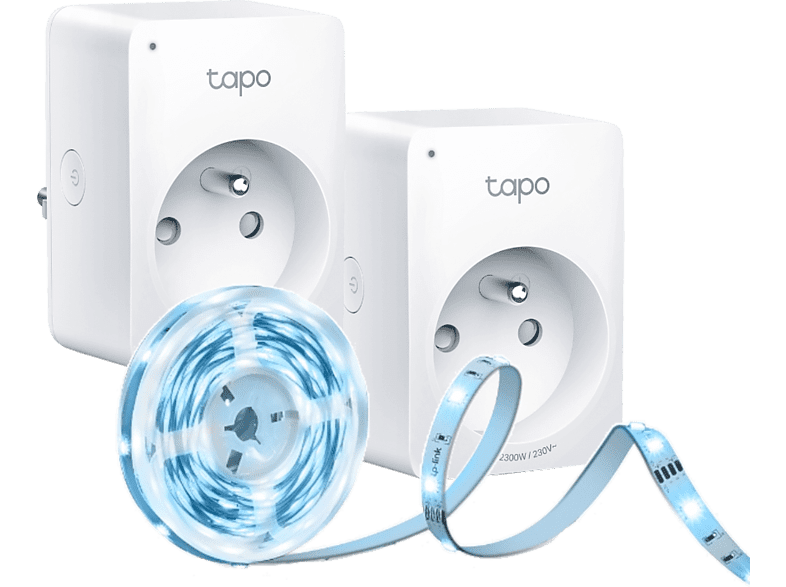 TAPO Bande LED Smart L900-5 5 m + Mini prise Smart P100- 2 pièces (TAPOL900-BUNDLE)