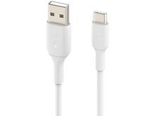 Charger l&#39;image dans la galerie, BELKIN Câble USB-A vers USB-C 1 m Blanc - 2 pièces (CAB001BT1MWH2PK)
