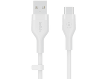 Charger l&#39;image dans la galerie, BELKIN Câble USB-A vers USB-C Boost Charge Flex Blanc 3 m (CAB008BT3MWH)
