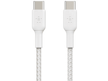 Charger l&#39;image dans la galerie, BELKIN Câble USB-C 1 m Blanc 2 pièces (CAB004BT1MWH2PK)
