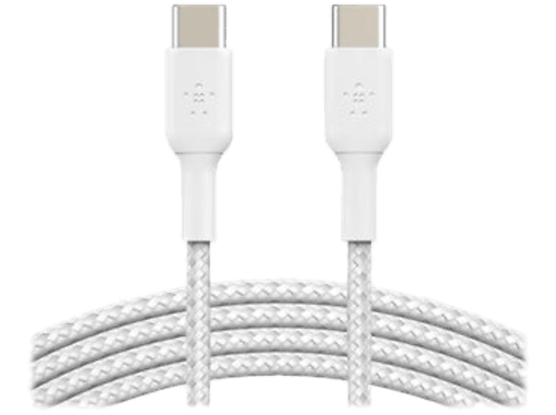 BELKIN Câble USB-C - USB-C 1 m Blanc (CAB004bt1MWH)