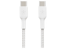 Charger l&#39;image dans la galerie, BELKIN Câble USB-C - USB-C 1 m Blanc (CAB004bt1MWH)
