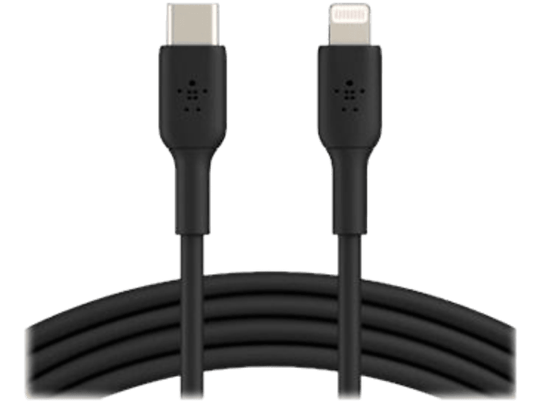 BELKIN Câble USB - Lightning 1 m Noir (CAA003bt1MBK)
