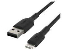 Charger l&#39;image dans la galerie, BELKIN Câble USB - Lightning 15 cm Noir (CAA001bt0MBK)
