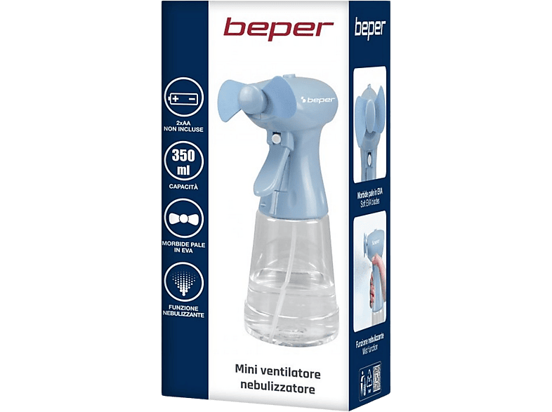 BEPER Mini ventilateur Bleu (P206VEN440)