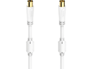 HAMA Câble antenne coaxiale 100 dB 3m Blanc (205247)