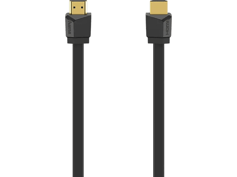 HAMA Câble HDMI Flexi-Slim Ethernet 1.5 m Noir (205013)