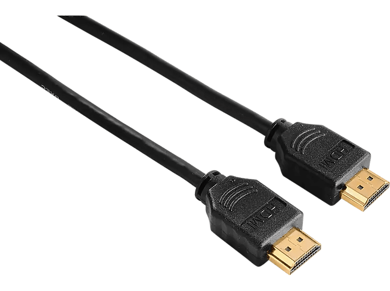 HAMA Câble HDMI High-Speed Ethernet Gold 1.5 m Noir (205002)