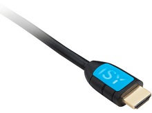 Charger l&#39;image dans la galerie, ISY Câble HDMI Plaqué or Ethernet 1.5 m Noir (IHD-1500)
