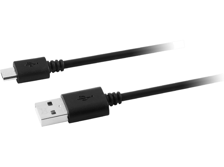OK Câble USB - microUSB 1 m Noir (OZB-501)