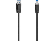 HAMA Câble USB 3.0 - USB-B 3.0 1.5 m Noir (200625)
